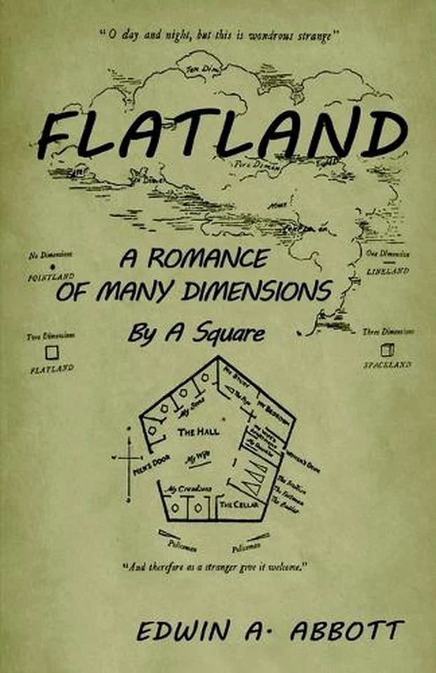 Flatland: A Romance of Many Dimensions (by a Square) by Edwin A. Abbott (English - Image 1 of 1
