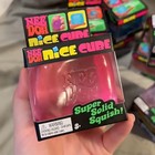 NEW Nee Doh Nice Cube Super Solid Squish Pink Toy, FAST SHIPPING! TL