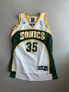 Vintage Adidas Men’s Medium Kevin Durant Seattle SuperSonics Rookie Jersey - Picture 1 of 10