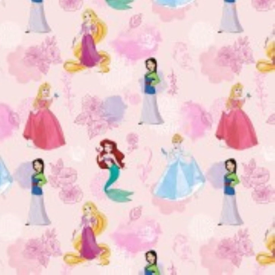 Tela de algodón para guardería de princesas Disney niña bebé por yarda Foto 1 de 3