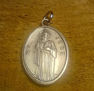 Ciondolo Charm San Giuda Exindumentis Made In Italy Religioso Cattolico Cristiano - Foto 1 di 3