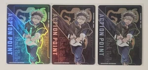 x3 Black Clover Asta Action Point FOIL - UEPR /BCV-AP01 NM - Union Arena Playset - Picture 1 of 4