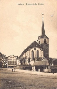 Schweiz - HERISAU (AR) Evangelische Kirche - Verlag Carl Künzli-Tobler 6694 - Picture 1 of 2