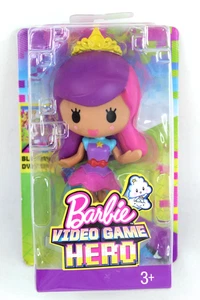 Barbie Videogioco Hero Junior Bambola Capelli Viola e Rosa 2016 Nuova e Sigillata - Foto 1 di 6