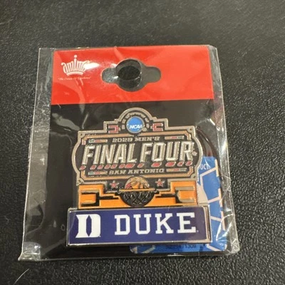 2025 NCAA Men's Final Four Duke Lapel Pin - San Antonio - NEW & RARE - Image 1 of 3