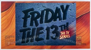 FREITAG DER 13.: DIE SERIE - Original 1987 Trade AD / Poster_ Louise Robey_ TV - Bild 1 von 2