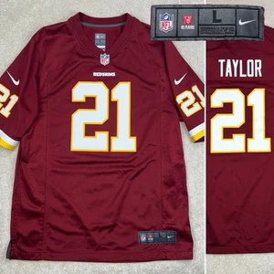 Nike On Field NFL Washington Redskins 21 Sean Taylor Commander Football Trikot L - Bild 1 von 16