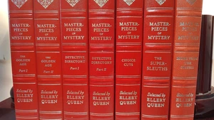 Masterpieces of Mystery 7 Book Set Selected by Ellery Queen - Hardcover Lot Red - Picture 1 of 7