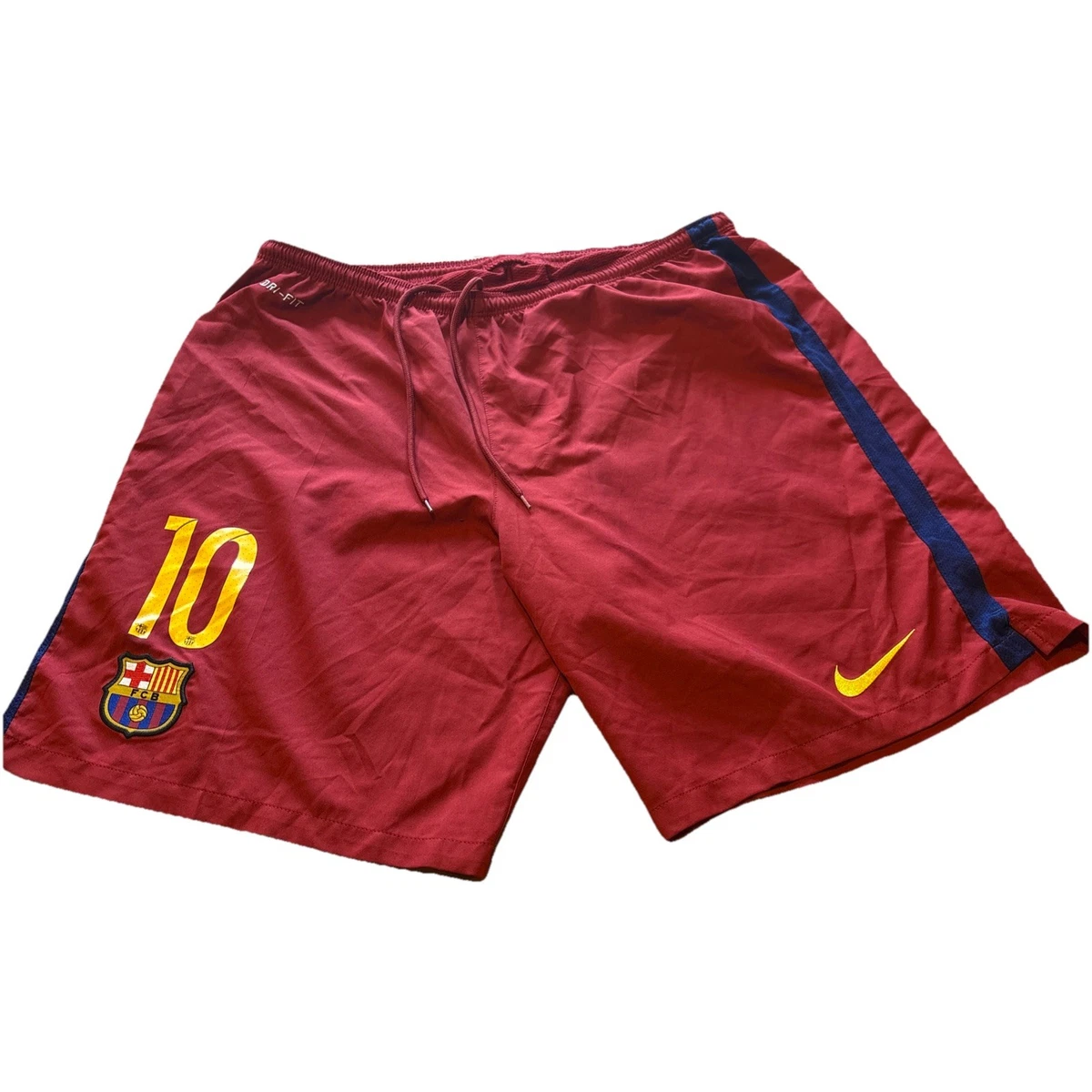 Nike FC Barcelona International Club Soccer Fan Shorts for sale | eBay