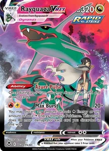 RayquazaVMAX HP320 TG20/TG30 Metall Pokémon Karte - Sammlerstück Geschenk Display - Bild 1 von 3