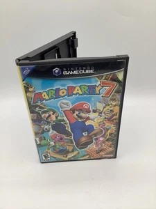 Mario Party 7 Black Label GameCube komplett CIB OHNE Mikrofon GETESTET - Bild 1 von 6