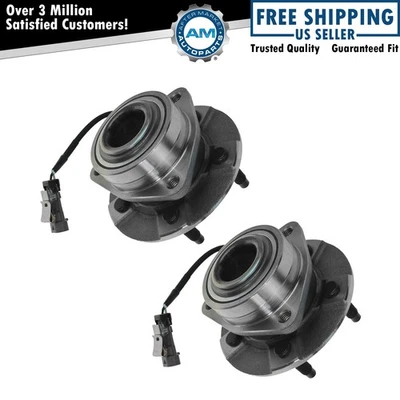 2 Front Wheel Bearing and Hub 2002-2007 Chevy Equinox Saturn Vue Pontiac Torrent - Image 1 of 4