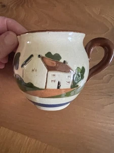 Vintage Torquay Devon Motto Ware Cream Jug - Picture 1 of 8