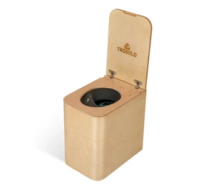 TROBOLO SilvaBlœm Trenntoilette Campingtoilette Holzoptik - Bild 1 von 7