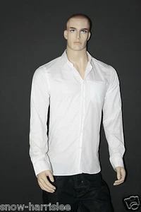 ANNHAGEN - EDLES DESIGNER HEMD - SHIRT - WEISS  - GR M -  UVP 239,-- € - Picture 1 of 4