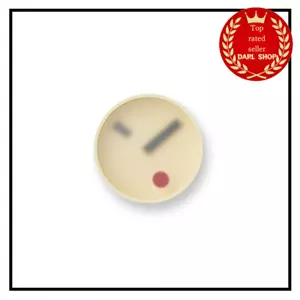 Lemnos Wall Clock kehai Analog Yellow KM22-01 130 x Depth 55mm NEW CBP - Picture 1 of 7