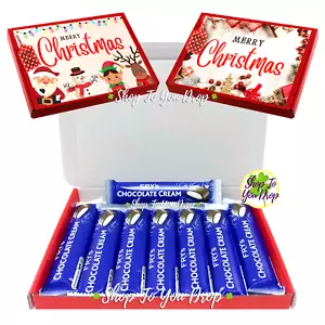 8 FRYS CHOCOLATE CREAM CHRISTMAS PERSONALISED GIFT BOX Fondant BB: 18/03/2026 - Picture 1 of 14