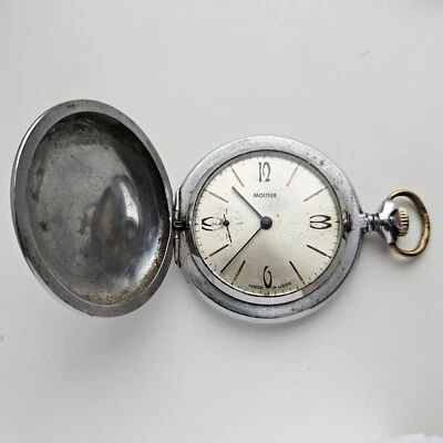 Pocket Watch MOLNIJA 3602 SOVIET russian USSR BEST - FREE SHIPPING - Image 1 of 4
