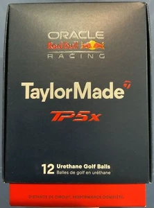 TaylorMade TP5x 2024 Limited Edition Oracle Red Bull F1 Golf Balls 1 dozen - Picture 1 of 3