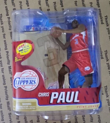 FIGURA DE ACCIÓN LOS ANGELES CLIPPERS CHRIS PAUL #3 NBA BALONCESTO SERIE 21 RU  Foto 1 de 2