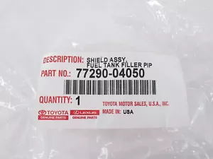 Genuine OEM Toyota 77290-04050 Fuel Filler Pocket Assembly 2016-2020 Tacoma - Picture 1 of 6
