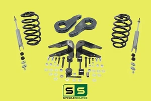 Kit de caída de 2-3""/5"" + amortiguadores delanteros para 00-06 Chevy GMC Tahoe Yukon Escalade Suburban - Imagen 1 de 1
