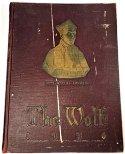 Anuario anual The Wolf 1956 de la Universidad Loyola Nueva Orleans Louisiana - Imagen 1 de 7