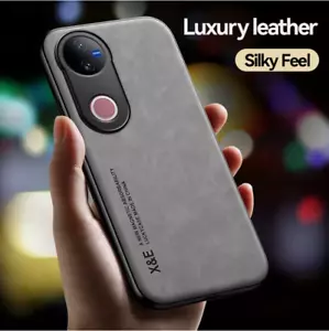 Funda protectora magnética suave de cuero retro a prueba de golpes para ViVO V50 5G, - Imagen 1 de 9