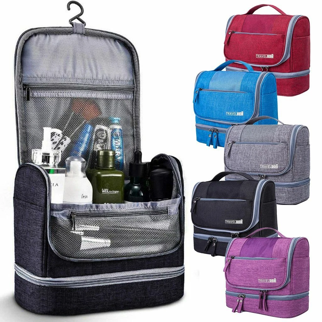 Fitdom Bolsa Táctica De Aseo Kit Dopp Para Hombres. Perfecto Para Viaje Y Almacenamiento. Se Ajusta A Cosméticos Grandes Y Pequeños, Maquillaje, Cortadora, Cepillo De Dientes, Ducha, Afeitado Y