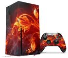 Skin Set For Xbox Series X Fire Flower