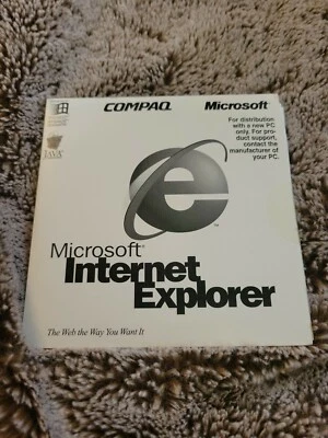 Microsoft Internet Explorer 4.0 CD NEW - Image 1 of 4