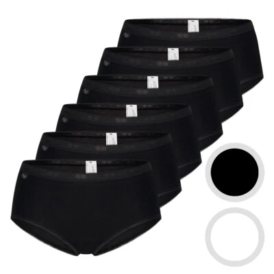6er Spar-Pack - Sloggi - Basic+ - Damen - Midi-Slip - hoher Baumwollanteil - Bild 1 von 4