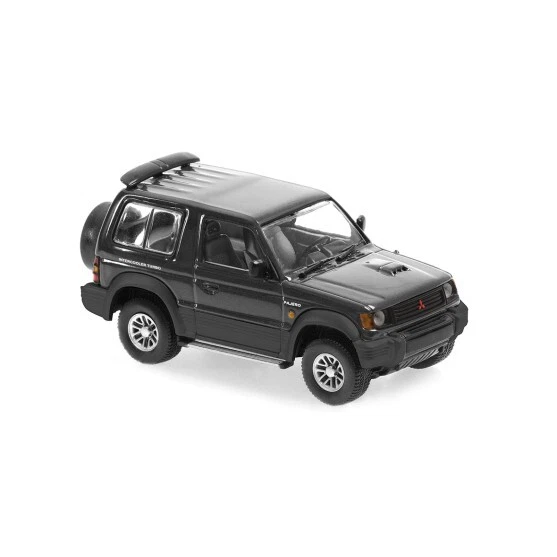 MAXICHAMPS 940163370 1/43 MITSUBISHI PAJERO SWB 1991 Nero Modello Auto Da Japan