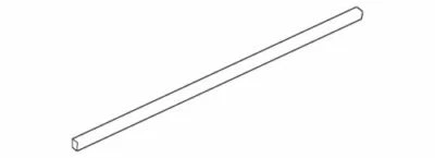 Оригинальный новый молдинг ремня в сборе левая уплотнительная полоска для Ford Fiesta 11-19 AE8Z-5421453-B - Изображение 1 из 2