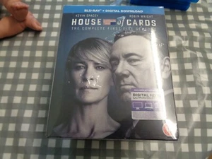 HOUSE OF CARDS THE COMPLETEFIRST FIVE SEASONS BLU-ray ,new,free p+p uk - Picture 1 of 2