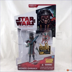 Figura de acción animada Star Wars Clone Wars 2009 Hondo Ohnaka vibro-cutlass CW41 - Imagen 1 de 2