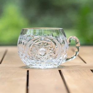 Bohemian Crystal Cut Punch Cup - Picture 1 of 6