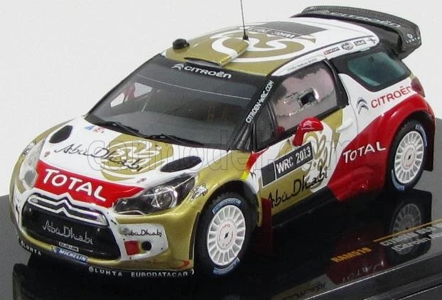 1/43 IXO-MODELS - CITROEN - DS3 WRC N 00 CITROEN ABU DHABI WORLD RALLY RAM519 - Immagine 1 di 1