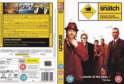 Snatch (Widescreen DVD, 2005) Region 2 PAL - Image 1 of 2