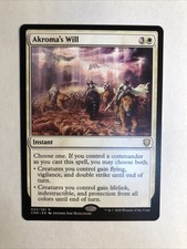 1x Commander Legends Akroma's wants NM/M Magic the Gathering MTG