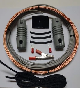 Krótkofalowa antena radiowa Mała przestrzeń lub poddasze Goła miedź 25' EZ Up I/O - Zdjęcie 1 z 4