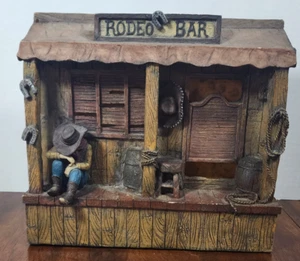 Vintage Rodeo Bar Cowboy Deko - Bild 1 von 8