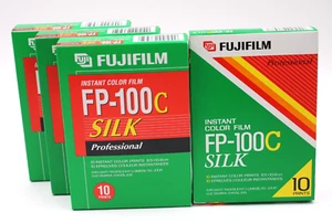 FUJI FP-100 C SILK , ABGELAUFEN , 4 PACKS, SHC Art.766398 - Picture 1 of 4
