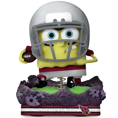 SpongeBob Squarepants Arizona Cardinals Gridiron Great Bobblehead NFL Cover
