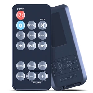 Remote Control For Ilive ITB259 ITB260B ITB190B HD Sound Bar with Bluetooth - Picture 1 of 5