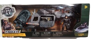 ToysRUs Exclusivo True Heroes Sentinel 1 Centinela Puesto Avanzado Helicóptero Barco Juego - Imagen 1 de 4