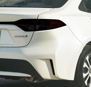 Aggressive Overlays For: 2020 To 2024 Toyota Corolla Smoked Tail Light Film - Picture 1 of 2
