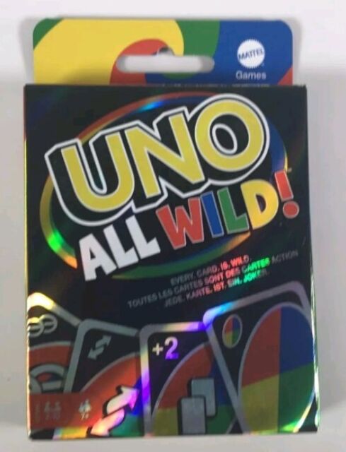 Jogo Uno All Wild Super Divertido Multicolorido Mattel