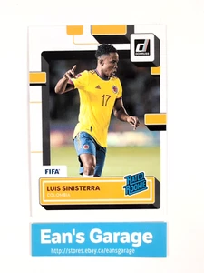 2022-23 Panini Donruss Soccer Rated Rookie Luis Sinisterra #195 - MN - Bild 1 von 2