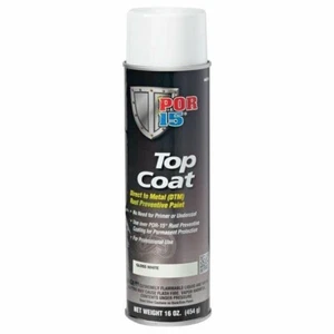  POR-15 46818 Top Coat Gloss White - Aerosol / Spray Can - Picture 1 of 1